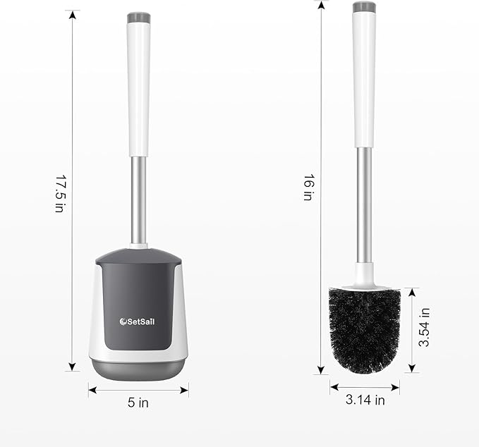 CleanSeal™ AutoClose Toilet Brush System