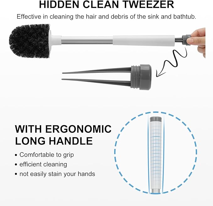 CleanSeal™ AutoClose Toilet Brush System