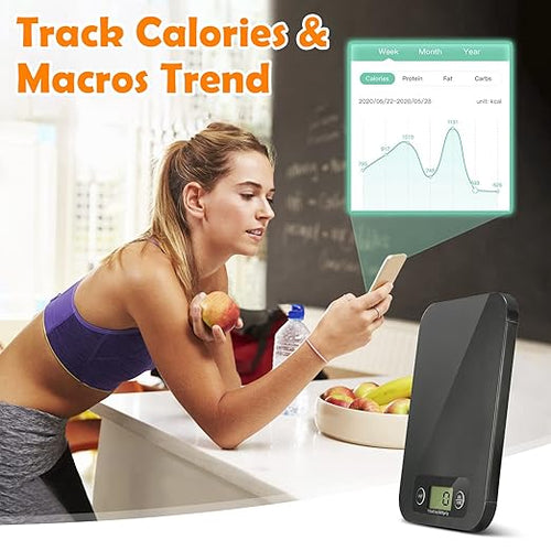 NutriScale™ Smart Nutrition Kitchen Scale
